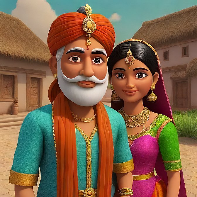 3D cartoon character art